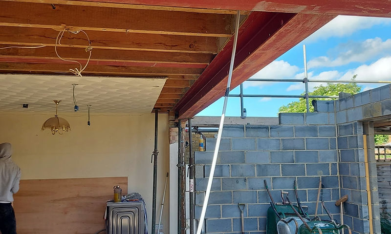 Open-Plan Kitchen & Dining Conversion — Structural Alterations in Rainham, by Kent Building Contractors