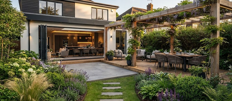 Garden Transformations in Kent by Kent Building Contractors
