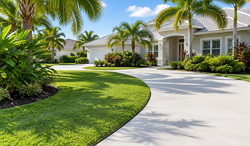Deltona exterior cleaning: illustrative driveway cleaning scene, not a completed JFH project