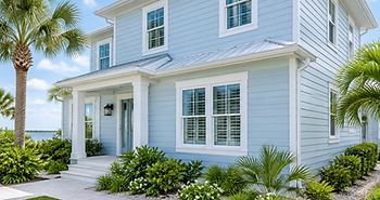 Illustrative horizontal siding for siding cleaning in DeLand, FL