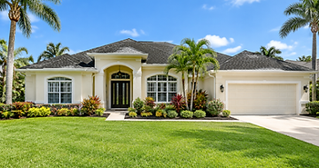 Illustrative Florida home for house soft washing in DeLand, FL