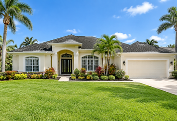 Illustrative Florida home for house soft washing in DeLand, FL
