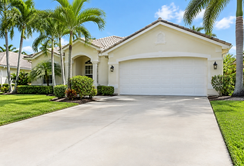 Illustrative concrete driveway for driveway pressure washing in DeLand, FL
