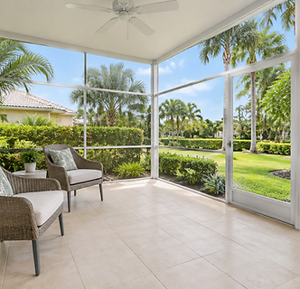 Illustrative screened patio for lanai and screen cleaning in DeLand, FL