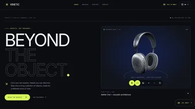 VORTEX e-commerce template preview
