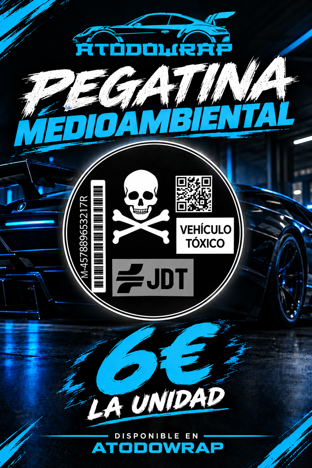 Pegatina Medioambiental