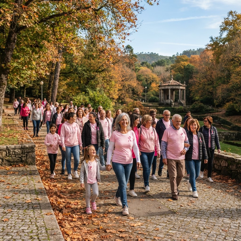 Maia une-se pela saúde na II Caminhada Solidária Outubro Rosa