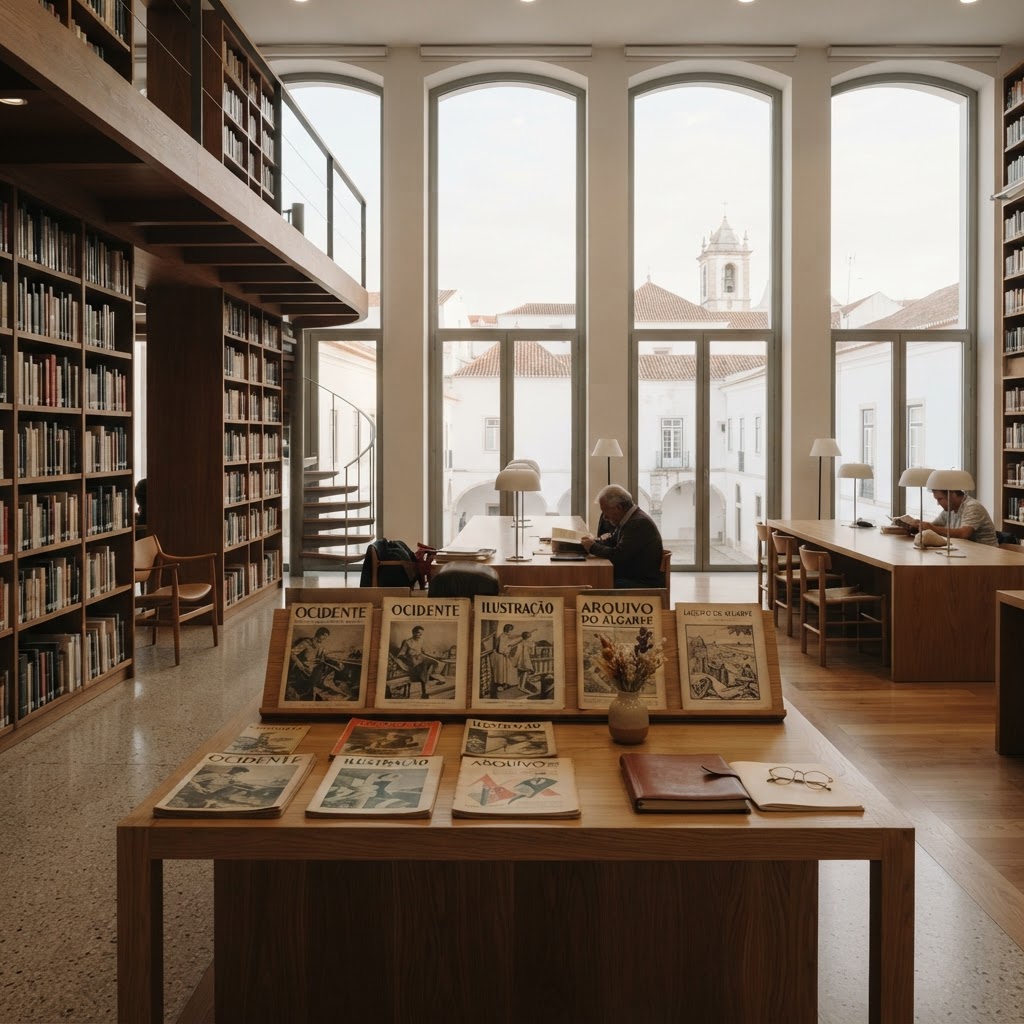 Biblioteca Municipal de Faro destaca memória regional com mostra Algarve em Série