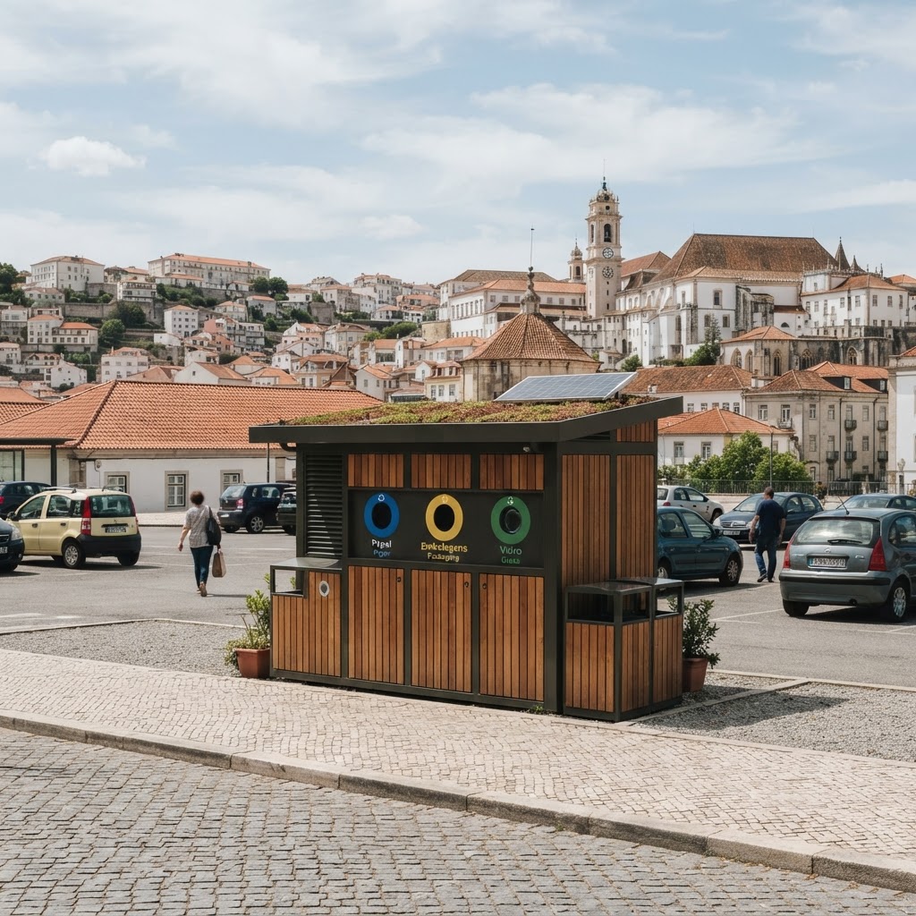 Coimbra instala quiosque pioneiro para devolução de embalagens de bebidas