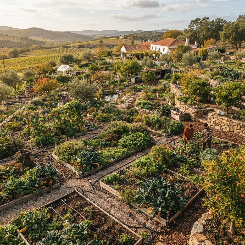 Horta em Permacultura: O novo paradigma de autonomia alimentar em Portugal