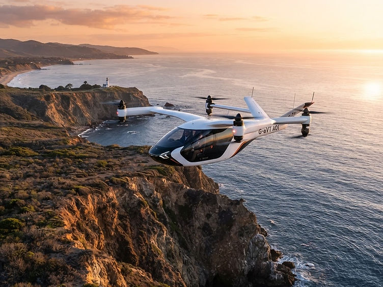 Personal e-aircraft eVTOL