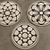 Sacred Trio Bundle — 48" round (set of 3) hand-tufted rug