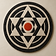 Toroidal Hex — 48" round hand-tufted rug