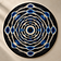 Cymatic Resonance — 60" × 40" hand-tufted rug