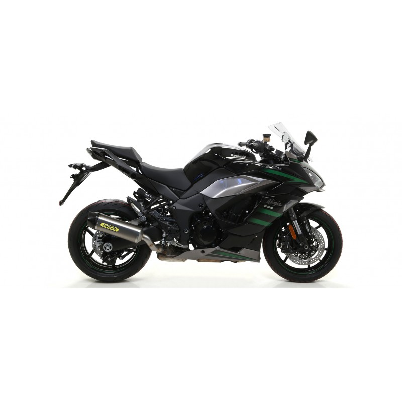 KAWASAKI NINJA 1000SX INDY RACE CARBON END CAP SLI EXHAUST