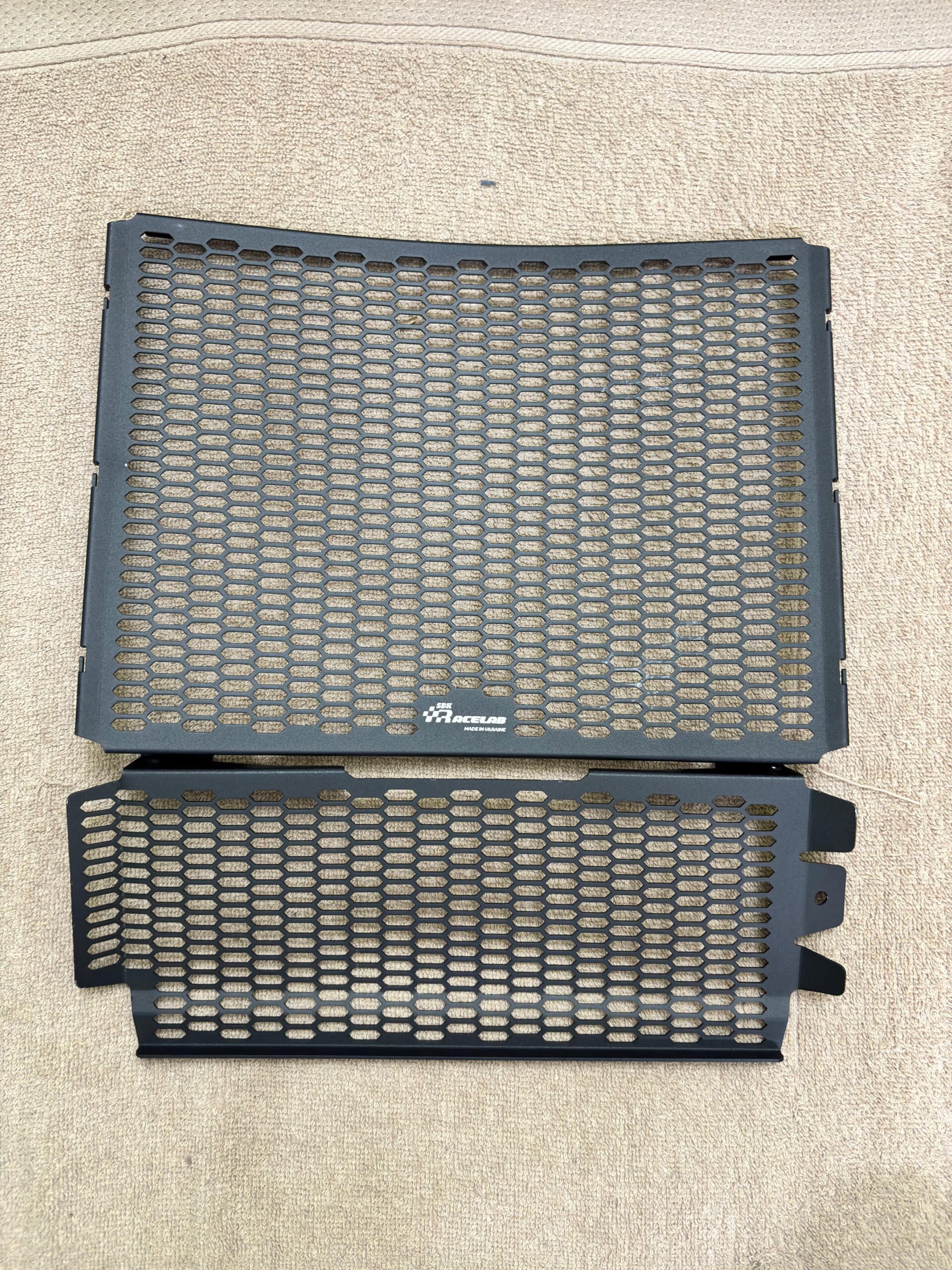 SBK RACELAB Premium Quality Aluminium Radiator Guard for Kawasaki ZX10R 2019 - 2025