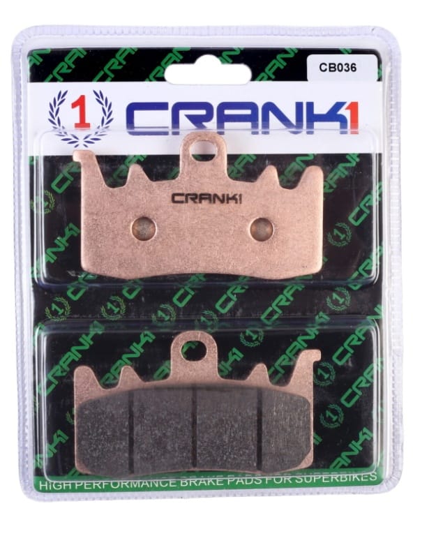 BRAKE PADS FRONT BMW R1200 RT LC â€“ 2014 ONWARD-CB036-CRANK1 Sintered Brake Pad