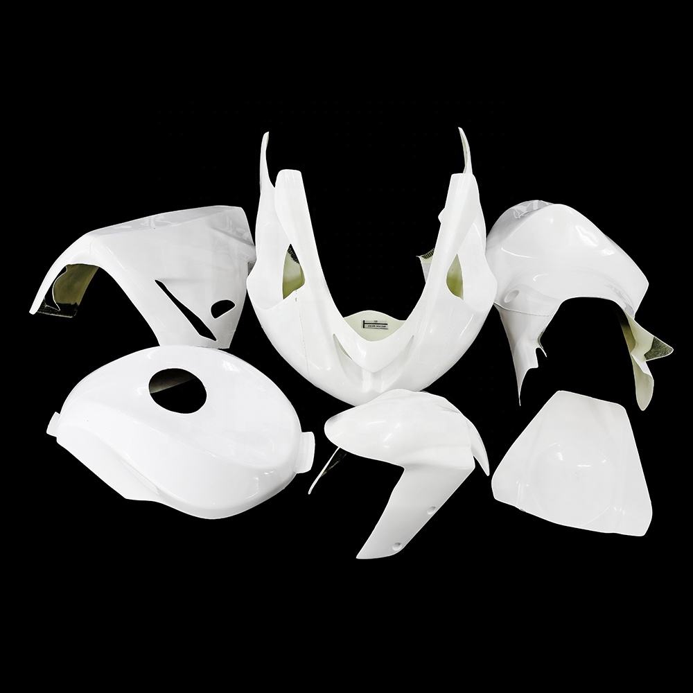 Fiberglass Race Fairing Kit Bodywork for ZX10R 2004 2005