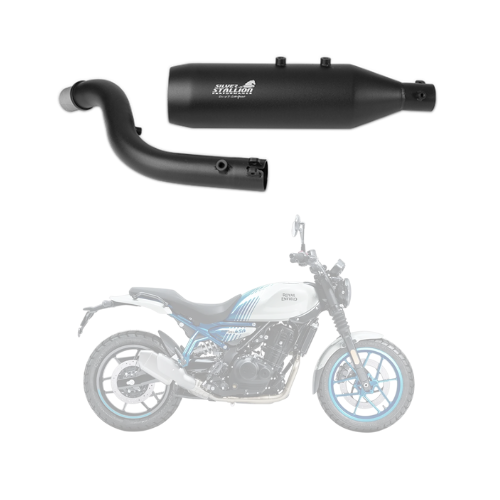 SILVER STALLION FOR ROYAL ENFIELD HIMALAYAN 450 / GUERRILLA 450