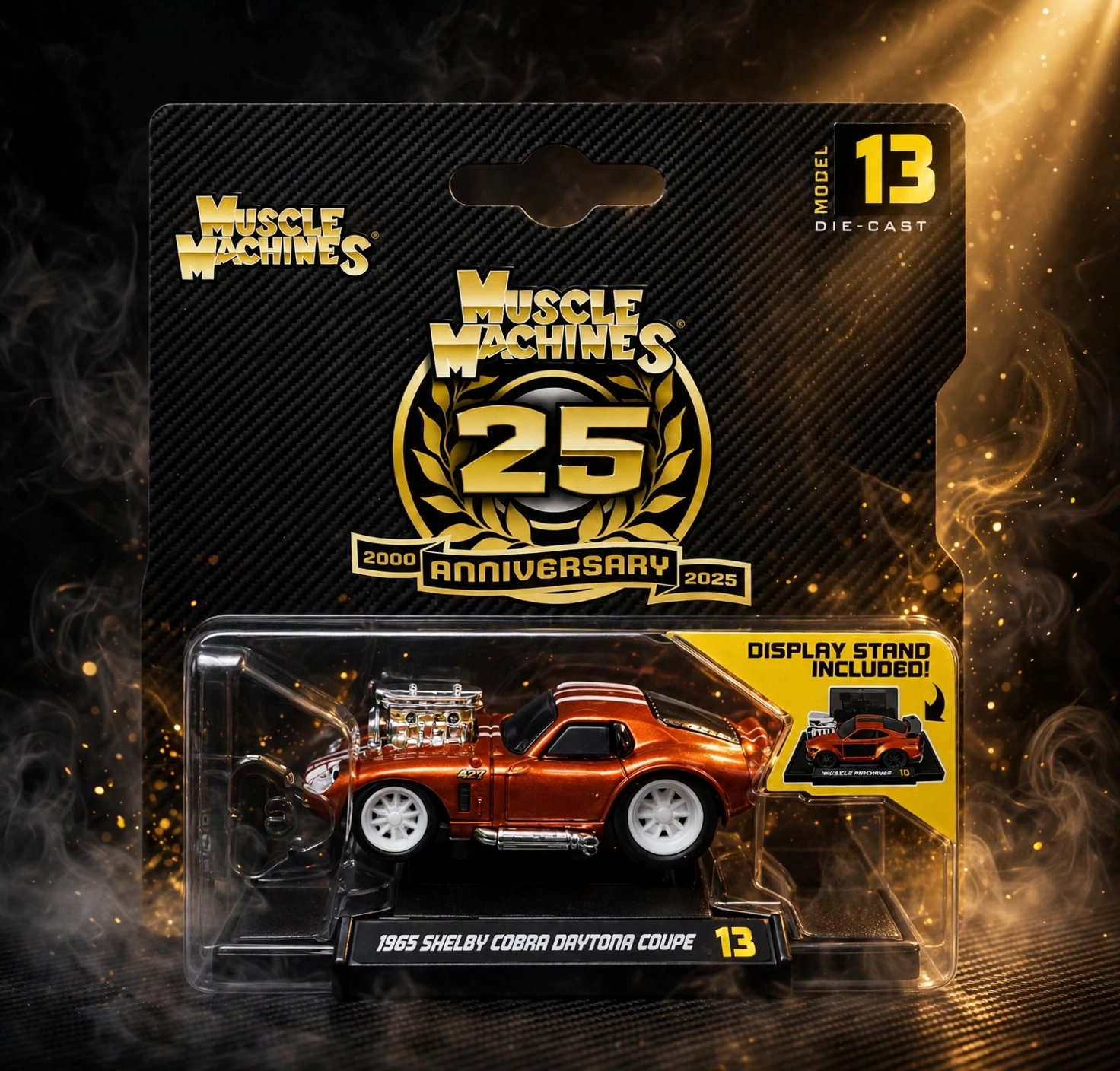 Maisto Muscle Machine 1:64 1965 Shelby Daytona Coupe