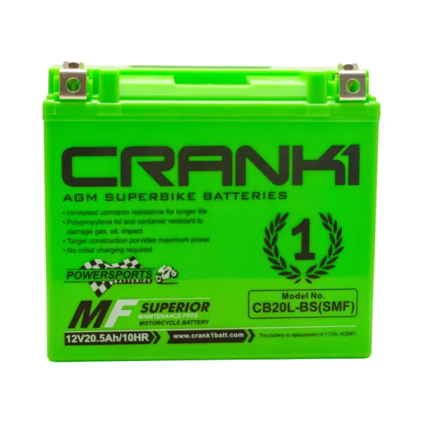 BATTERY FOR TRIUMPH TIGER 1200-CB14S-CRANK1 Batteries