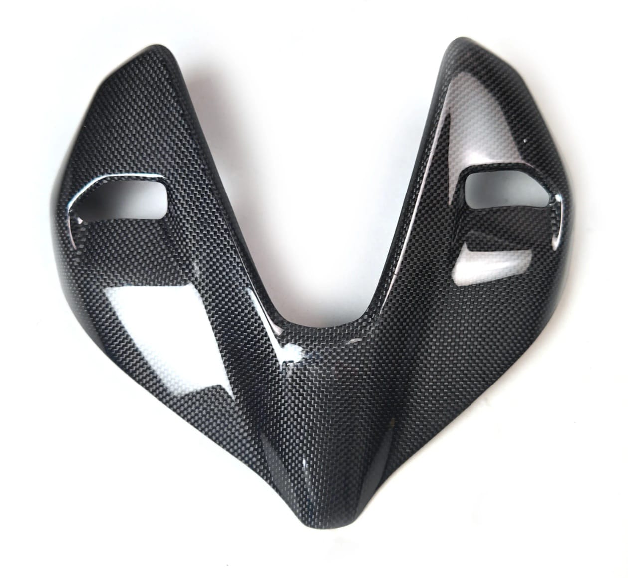 Ducati Streetfighter V4 Carbon Fiber Headlight Upper Fairing Panel