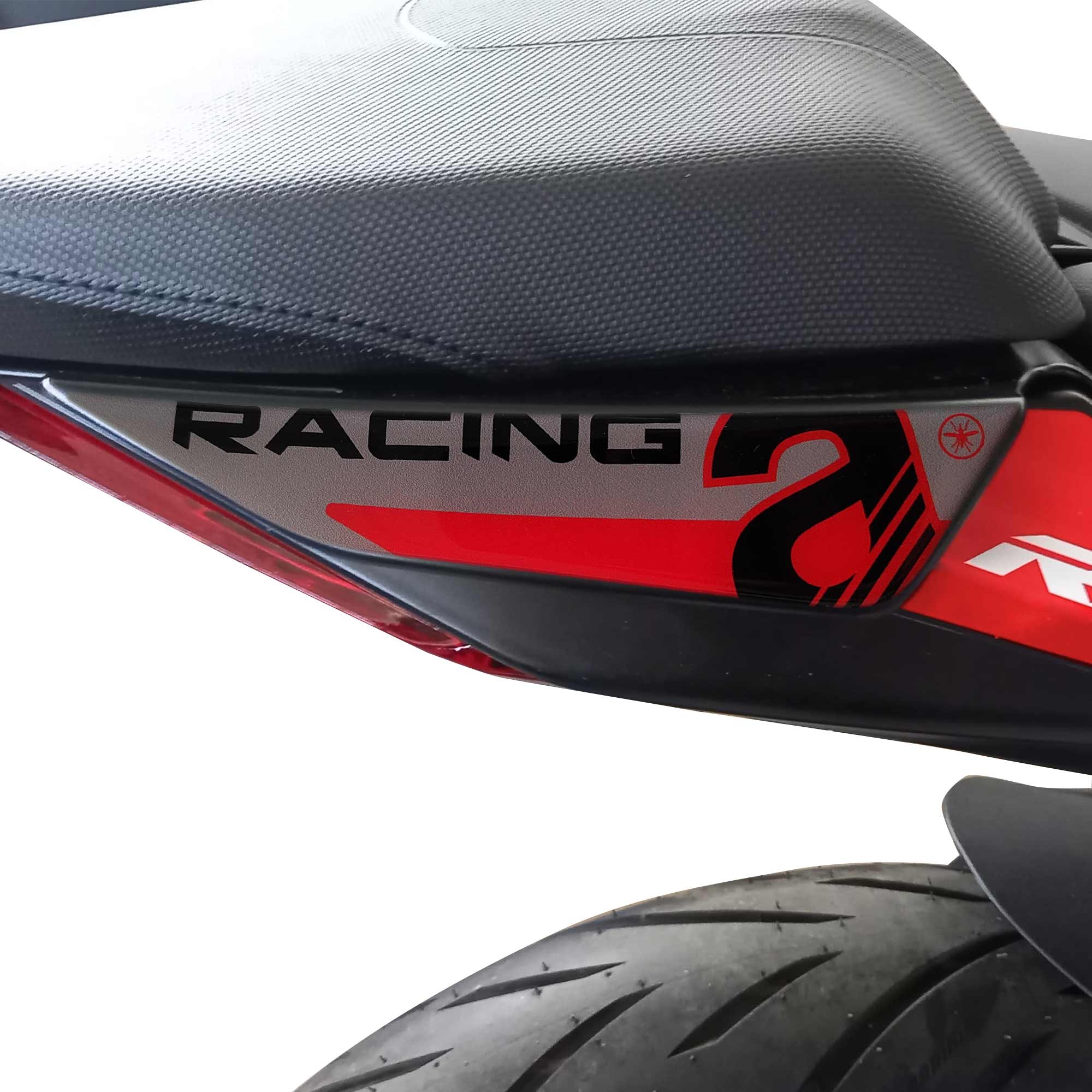 LabelBike 3D Gel Stickers Motorcycle Handlebar Protections Compatible with Aprilia RS 457 2025