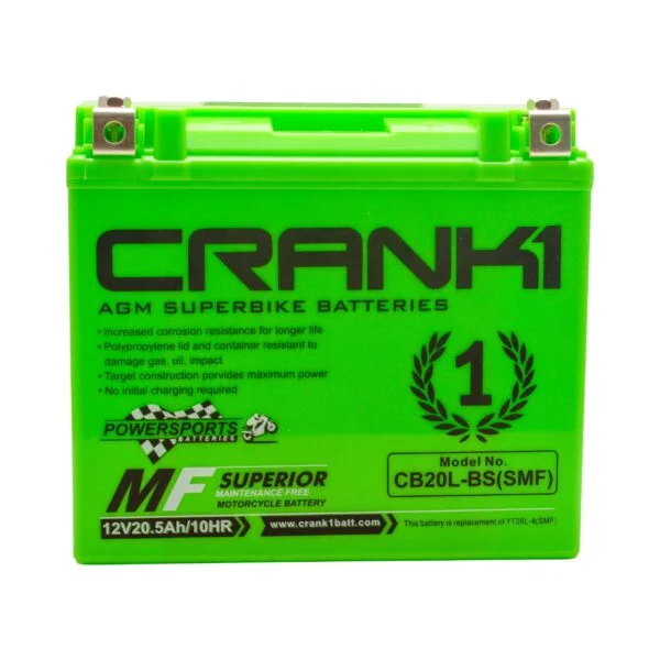 Crank1 Battery For Triumph Tiger Explorer 1200-CB20L-BS