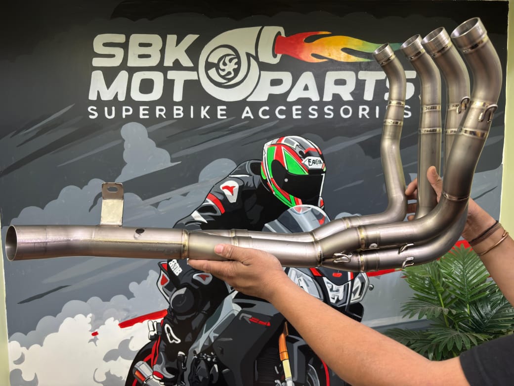 SBK RACELAB Z900 GRADE 5 TITANIUM (Ti-6Al-4V) TITANIUM HEADERS 2019-25 (DUAL SEANSOR)