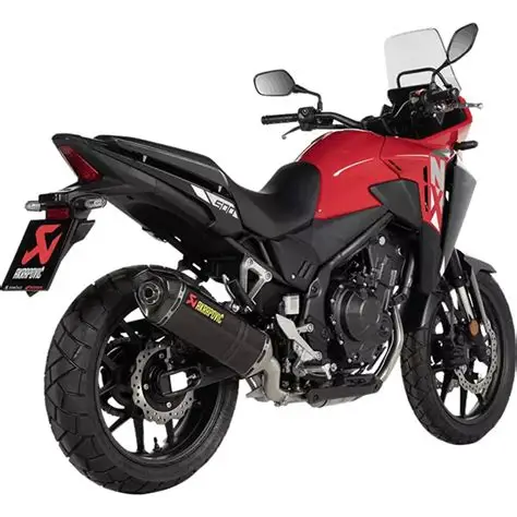 AKRAPOVIC APPROVED EXHAUST CARBON SILENCER HONDA CB 500 F 2020-2025