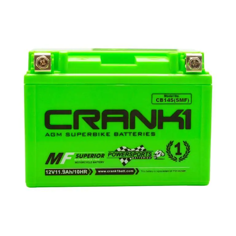 BATTERY FOR TRIUMPH SPEED TRIPLE 1050R-CB12-BS-CRANK1 Batteries