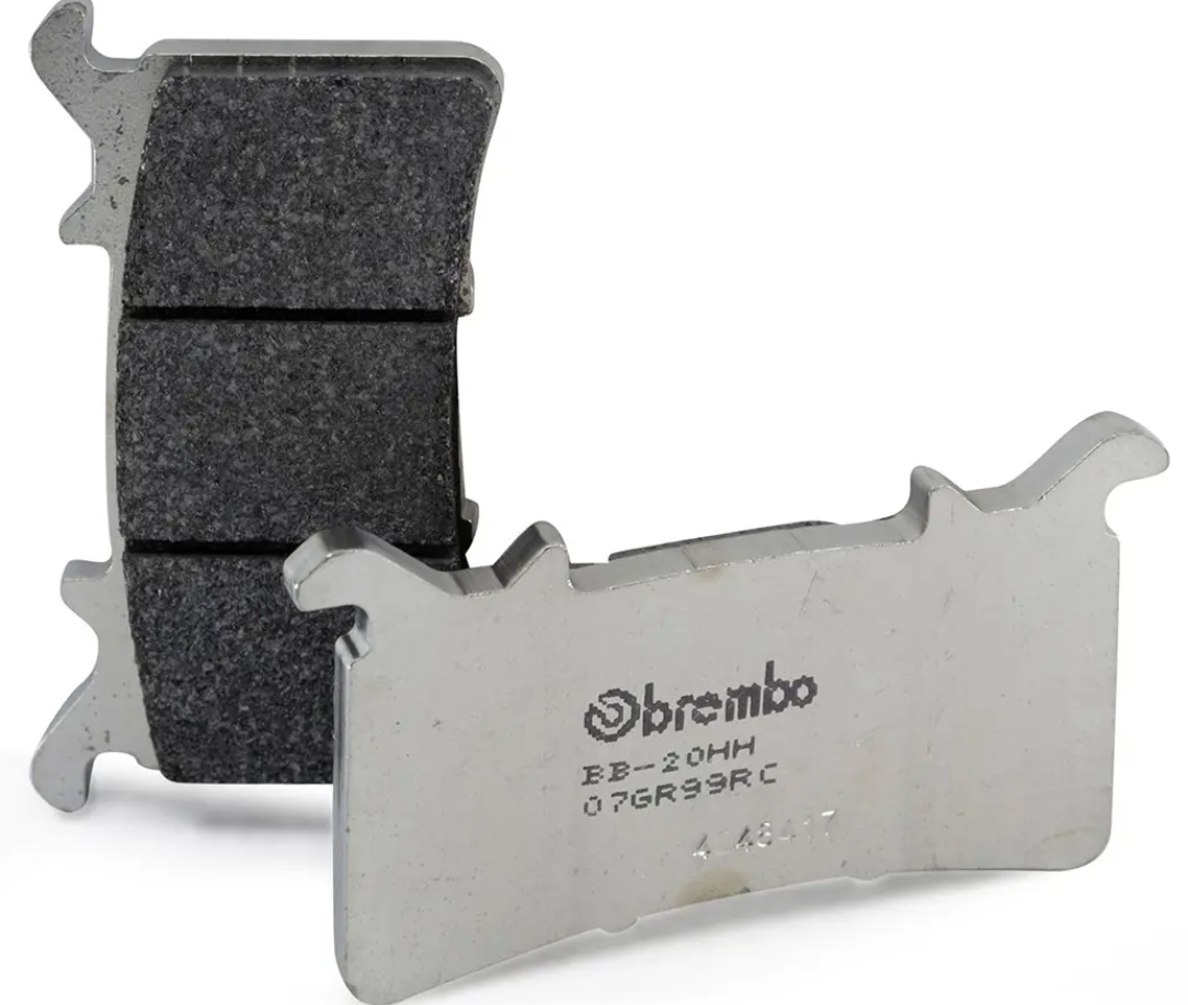Brake Pads Brembo 07GR99RC Extreme Racing for Honda CBR 1000 RR-R 20-, BMW M 1000 XR, M 1000 RR, M 1000 R, S 1000 RR 19- (1 couple for 1 disk), fits ONLY Nissin Calipers
