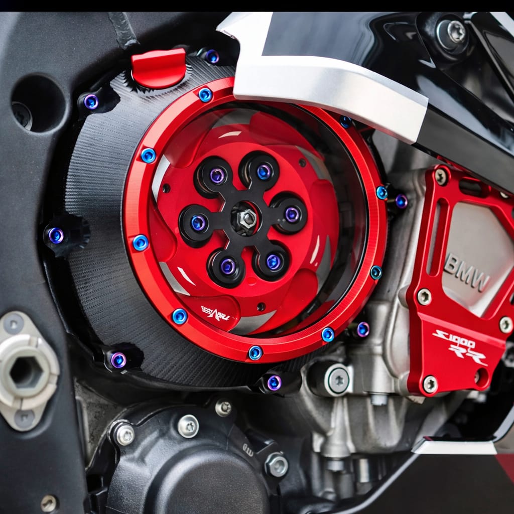 BMW S1000R/S1000RR/HP4 Motorcycle Modified Transparent Clutch and Engine Side Cover