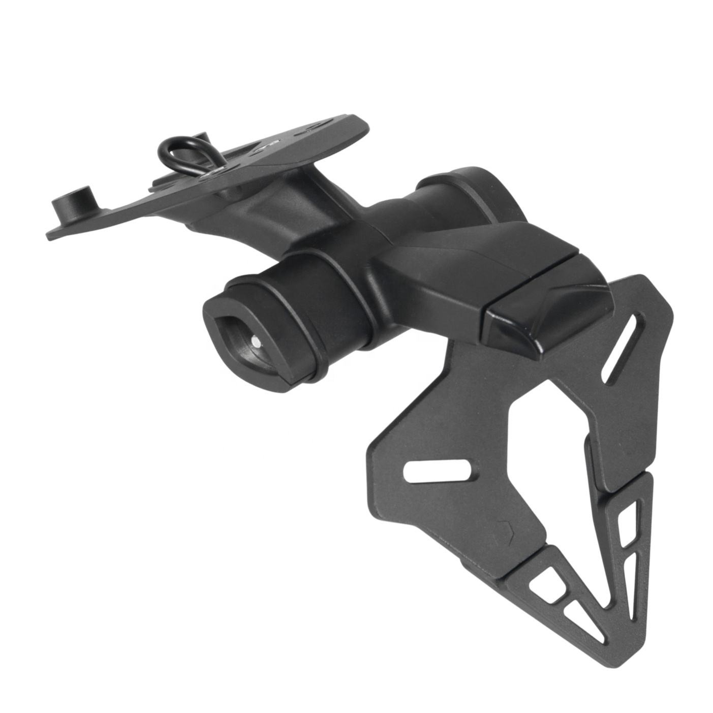 Ducaiti V4/V4S/V2/V2S 2025-2026 Motorcycle License Plate Holder & Fender Eliminator Bracket- (Tail Tidy) Stainless Steel/Aluminum Black