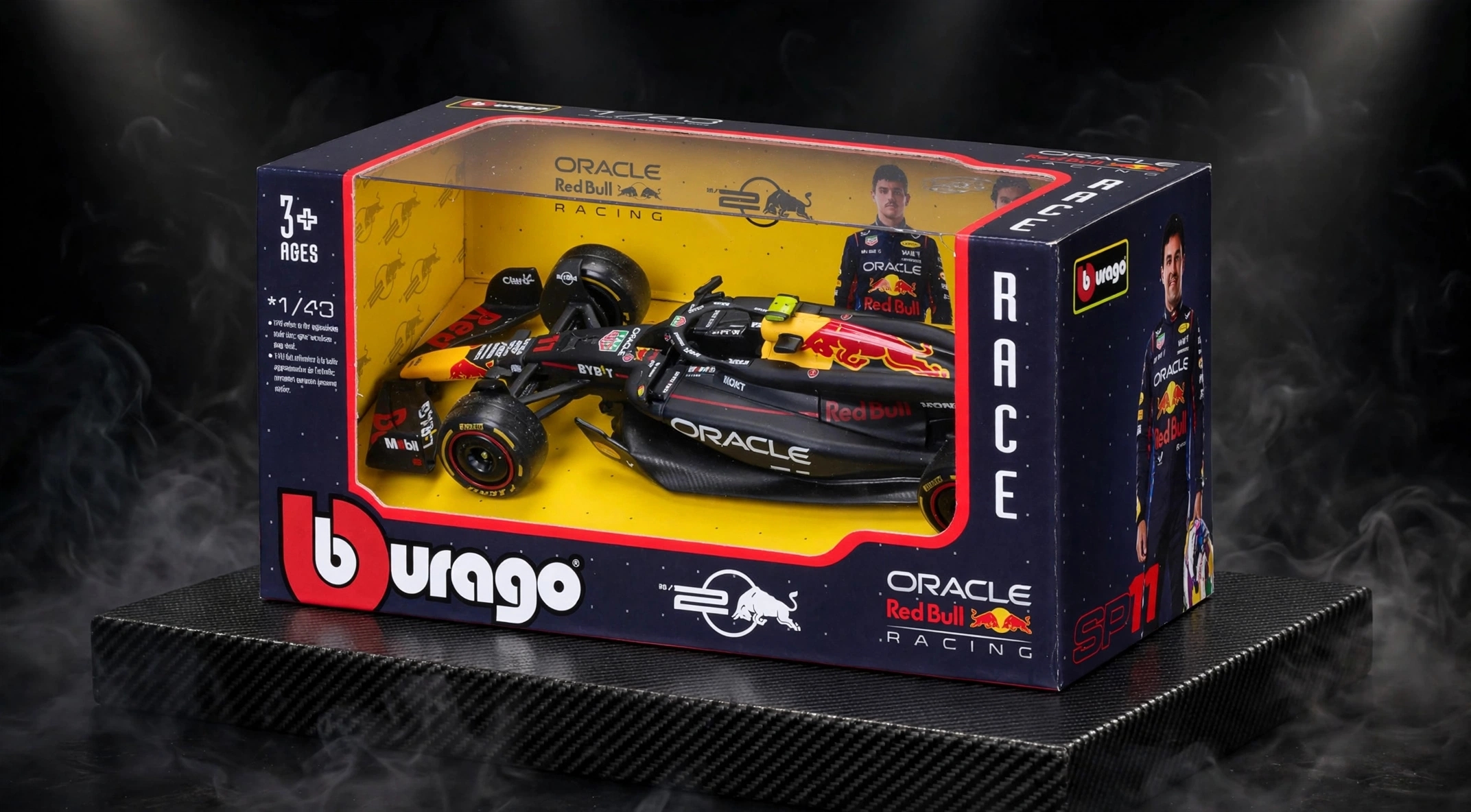 Die Cast Bburago 1:43 Red Bull Racing RB20 SergioCheco 2024 #11