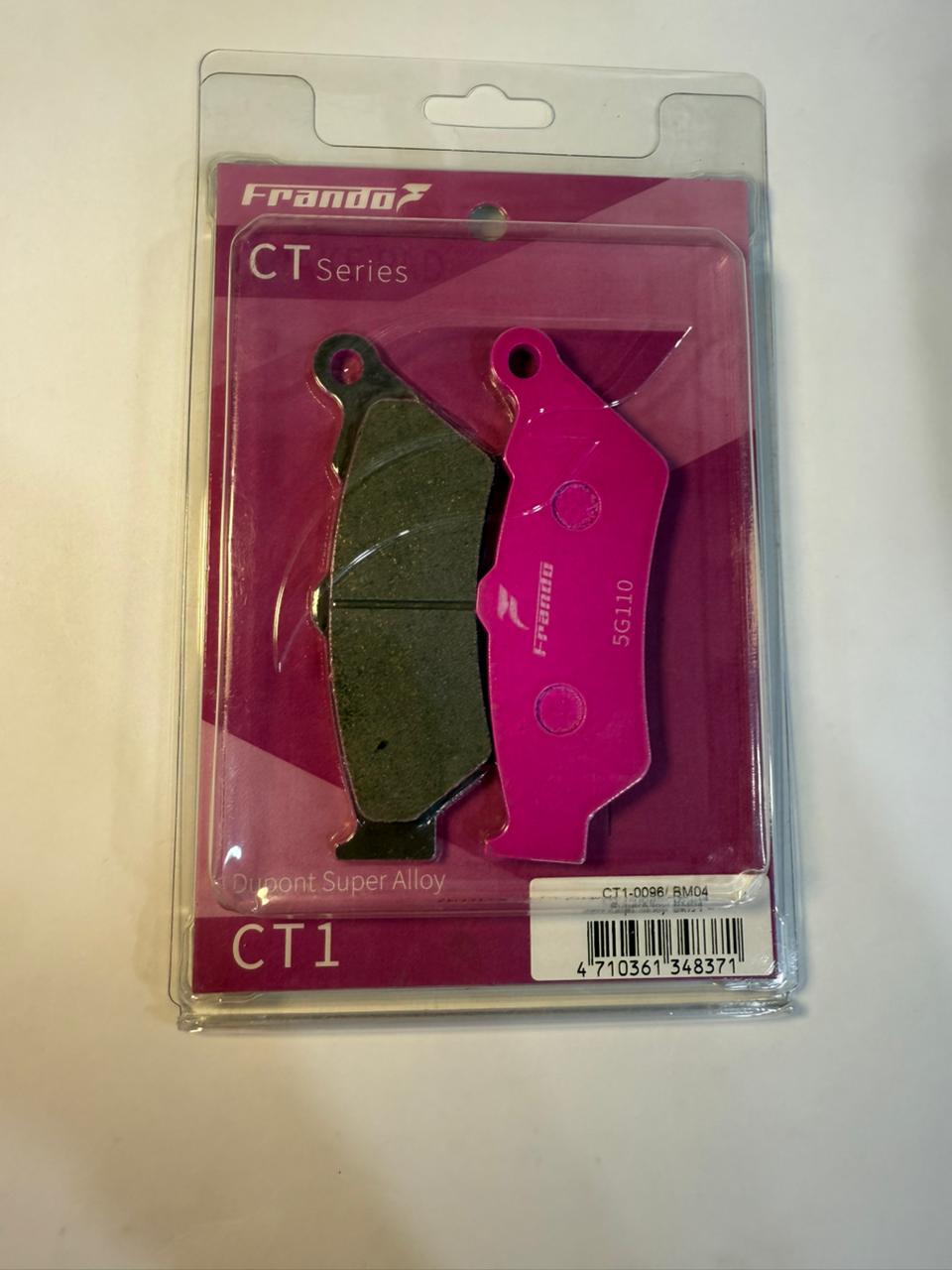 Frando Brake Pad For Gt 650/KTM Adventure 390/BMW