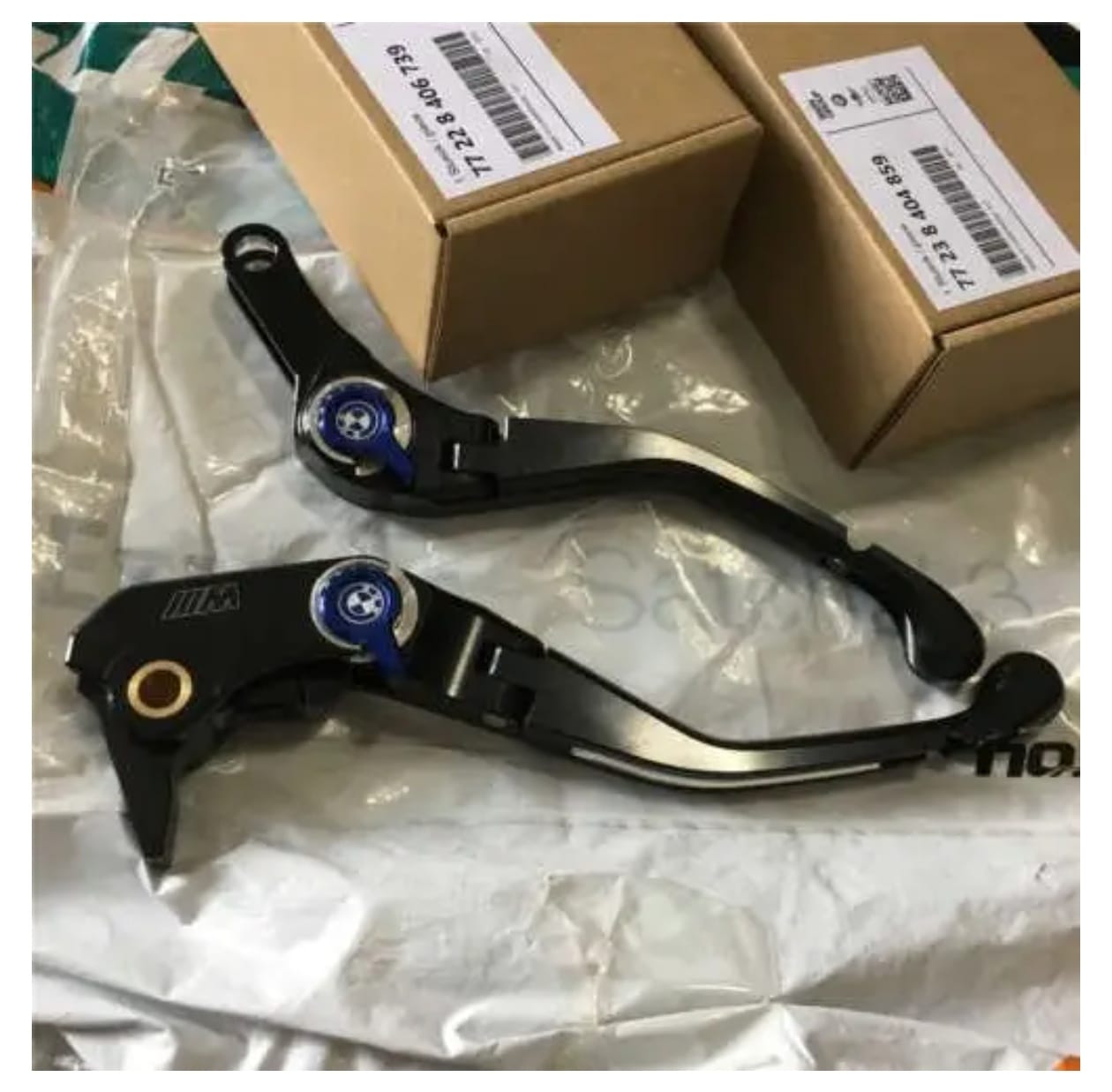 FOR BMW S1000RR 2019-2023 M1000RR Motorcycle Foldable Original Clutch and Brake Lever Set