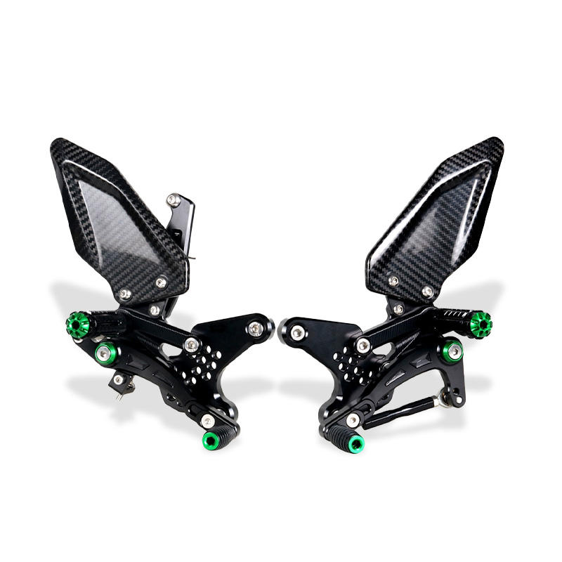 ZX-25 ZX-4R ZX-4RR Motorcycle Accessories CNC Adjustable Rear Set Foot Rest rearset footrest (Aluminium alloy)