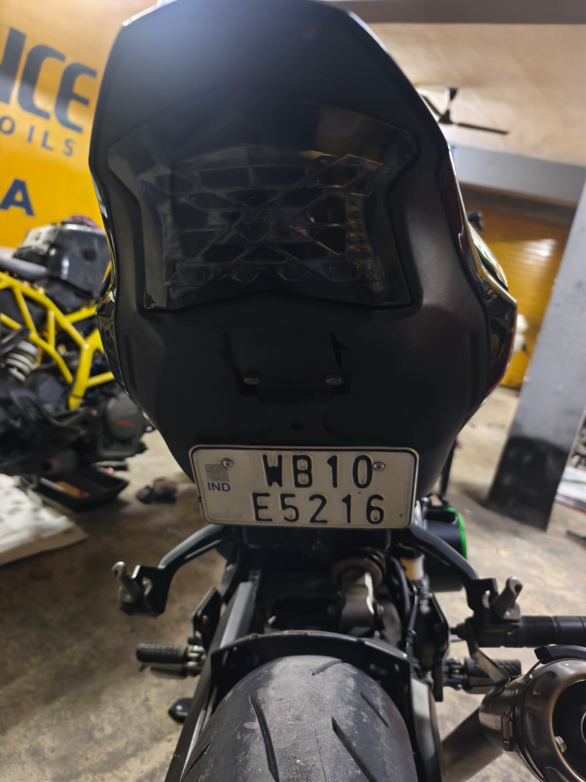 SBK Z900 INTEGRATED Tail Tidy 2018-24