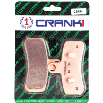 BRAKE PADS FRONT HARLEY DAVIDSON DYNA STREET BOB UPTO 2018- CB754 â€“ CRANK1 Sintered Brake Pad
