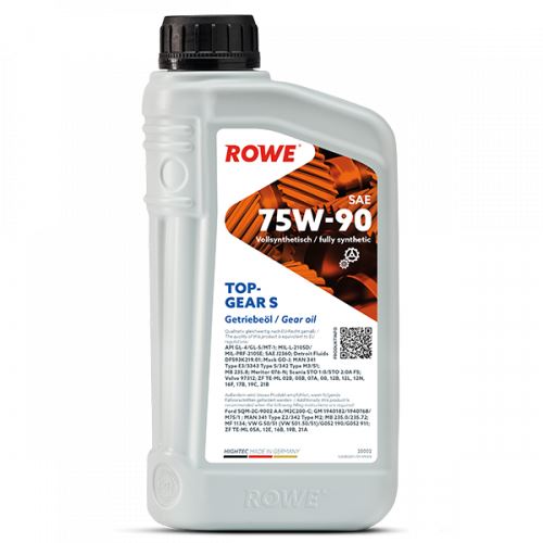 Rowe HIGHTEC TOPGEAR SAE 75W-90 S