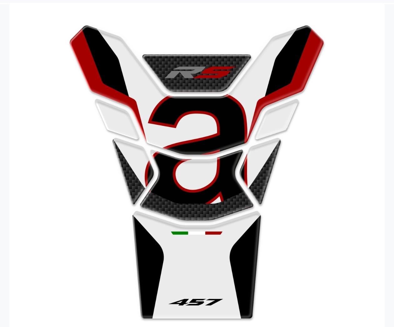 Tank Pad for Aprilia RS 457 2024-26 (AZ GRAPHISHOP ITALY)