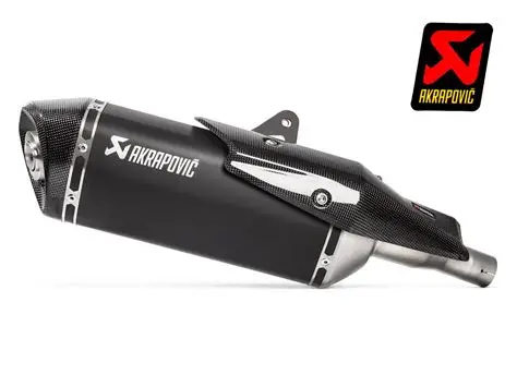 AKRAPOVIC APPROVED SLIP ON TITANIUM CARBON SILENCER HONDA FORZA 750 2021-2025