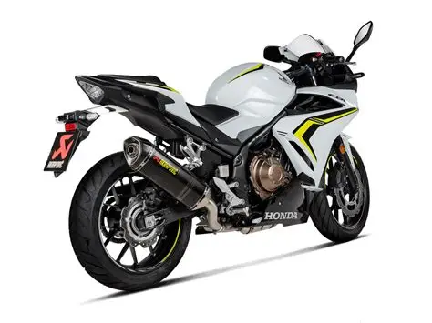 AKRAPOVIC APPROVED EXHAUST CARBON SILENCER HONDA CBR 400 R / CBR 500 R 2020-2025