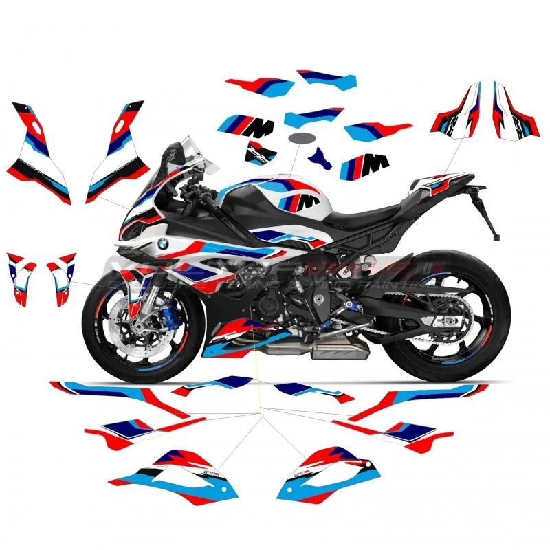BMW S1000RR 2023-2025 Sticker Motorcycle Fairing Decal Bodywork Decoration