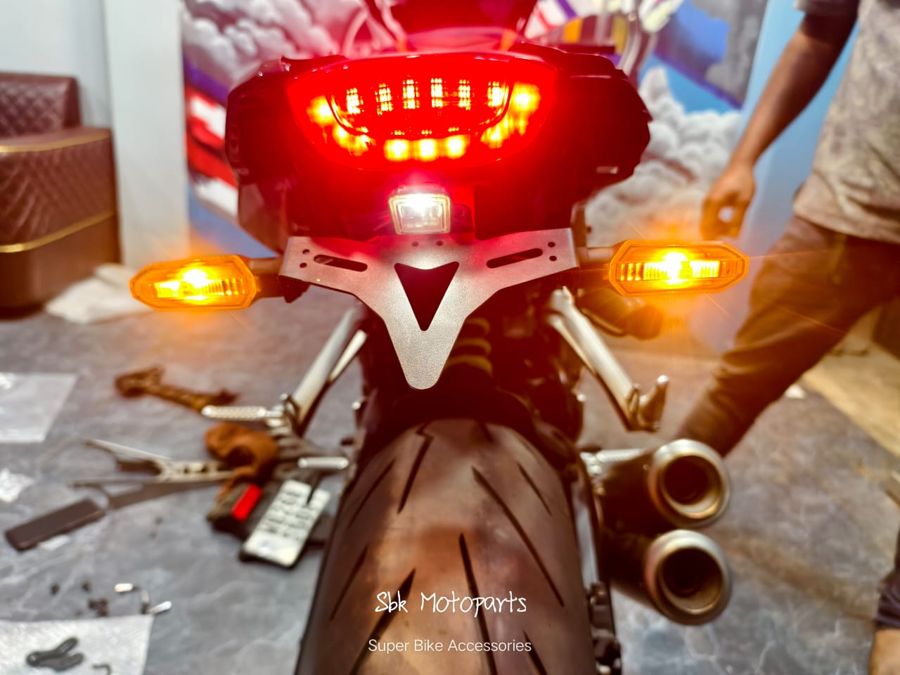 Tail Tidy With Led for Honda CBR650R