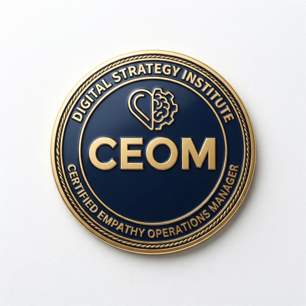 CEOM™ certification badge