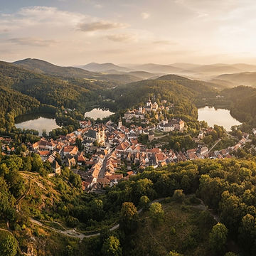Banská Štiavnica from above