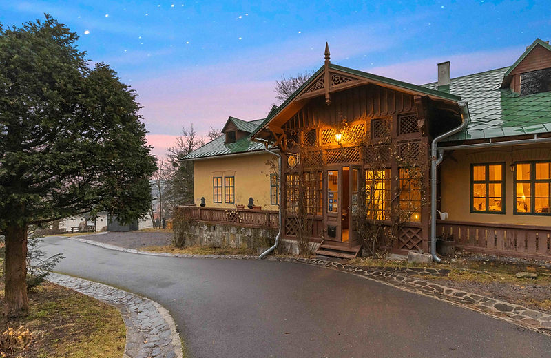 Soví dom pri zámockom parku vo Svätom Antone