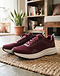 MATILEO Sport Lifestyle Shoe — Burgundy (Burgundy), lifestyle setting